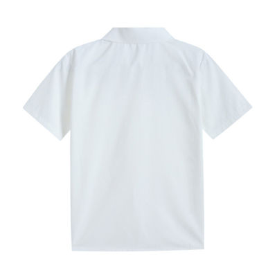 Vêtements scolaires chemises formelles filles sur mesure Shorts à manches courtes chemises blanches