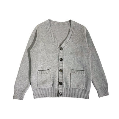 Uniforme scolaire pull cardigan tricoté pull jumper bouton de fermeture